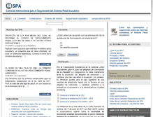 Tablet Screenshot of cispa.gov.co