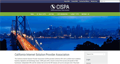 Desktop Screenshot of cispa.org